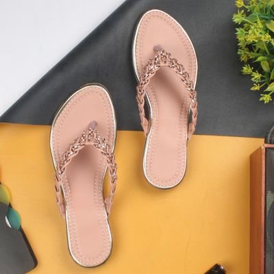 Women's Pink Casual Sandals