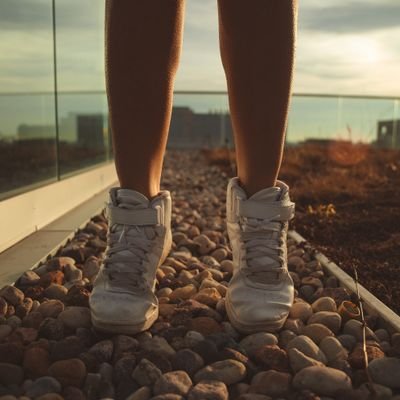 White Rooftop Sneakers